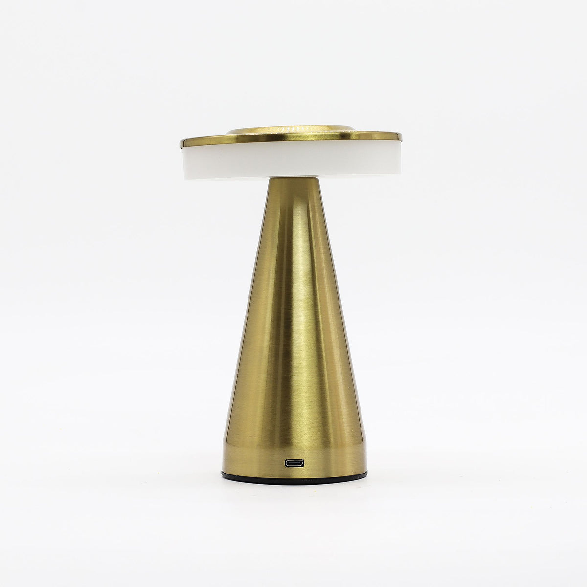 Soft Glow Tall Stem Touch Lamp – Copper