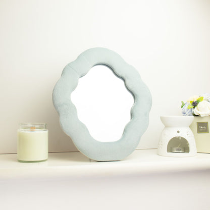 Cloud Squiggle Mirror – Cloud Blue