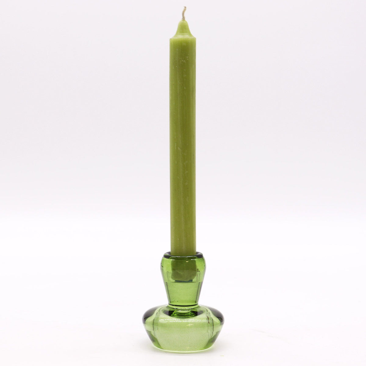 Set of 2 Mushroom Candle Holders – Garden Jade
