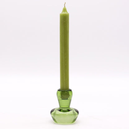 Set of 2 Mushroom Candle Holders – Garden Jade