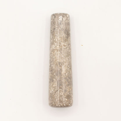 Natural Riverstone Mortar & Pestle - 12 x 8 cm