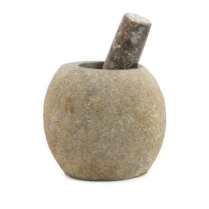 Natural Riverstone Decorative Mortar 15x12cm