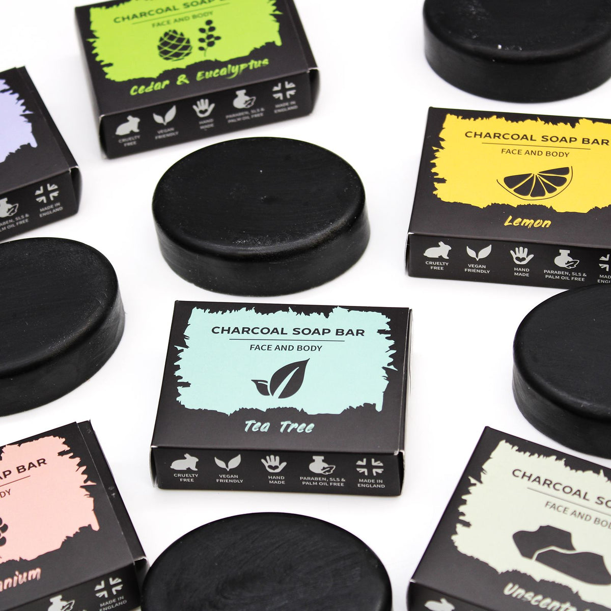 Lemon Charcoal Soap Bar 85g