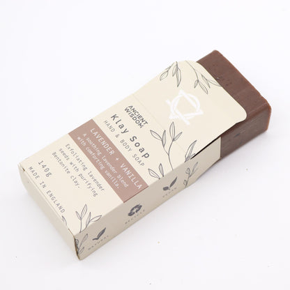 Lavender & Vanilla Clay Soap Bar
