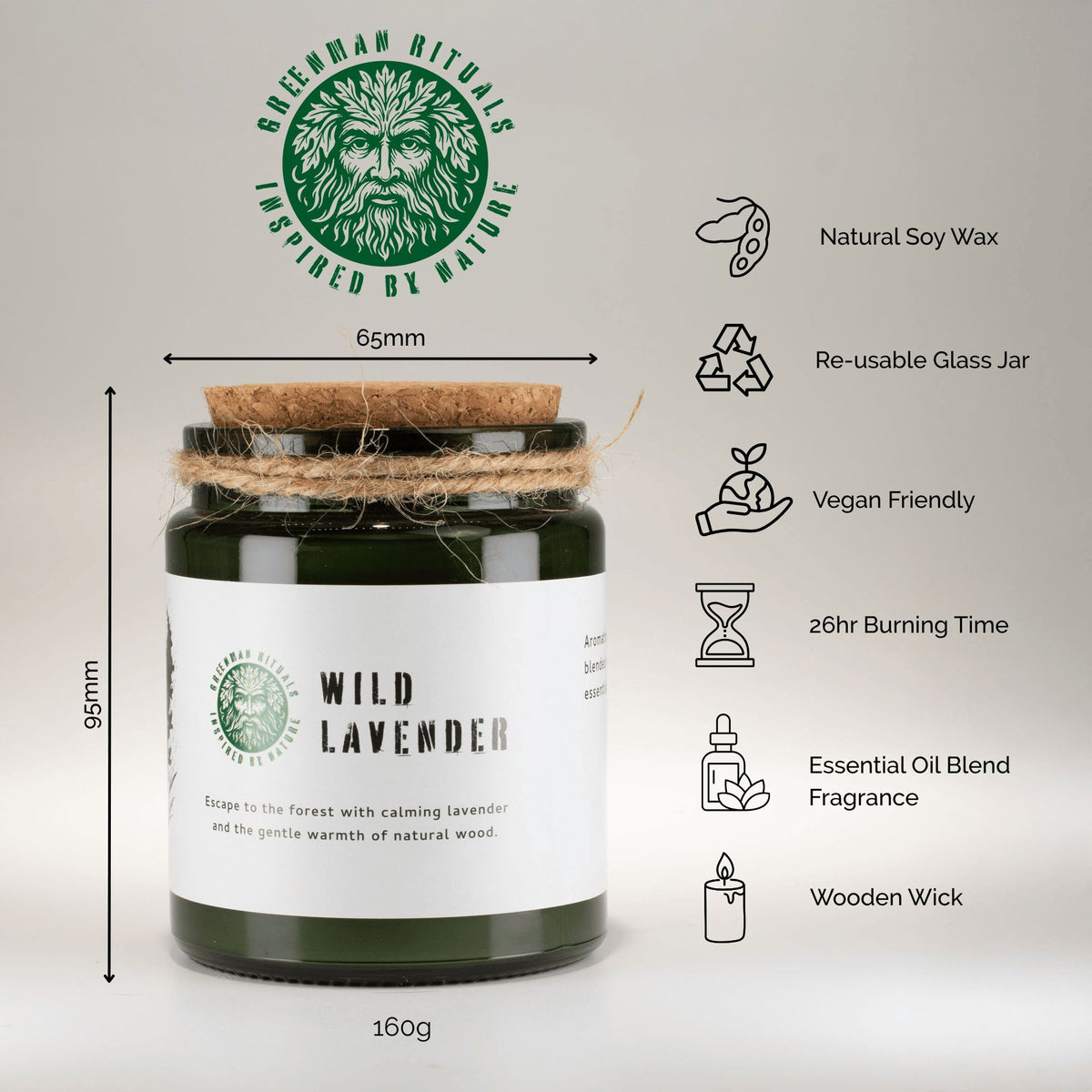Woodwick Soy Candle – Ash & Woodsmoke