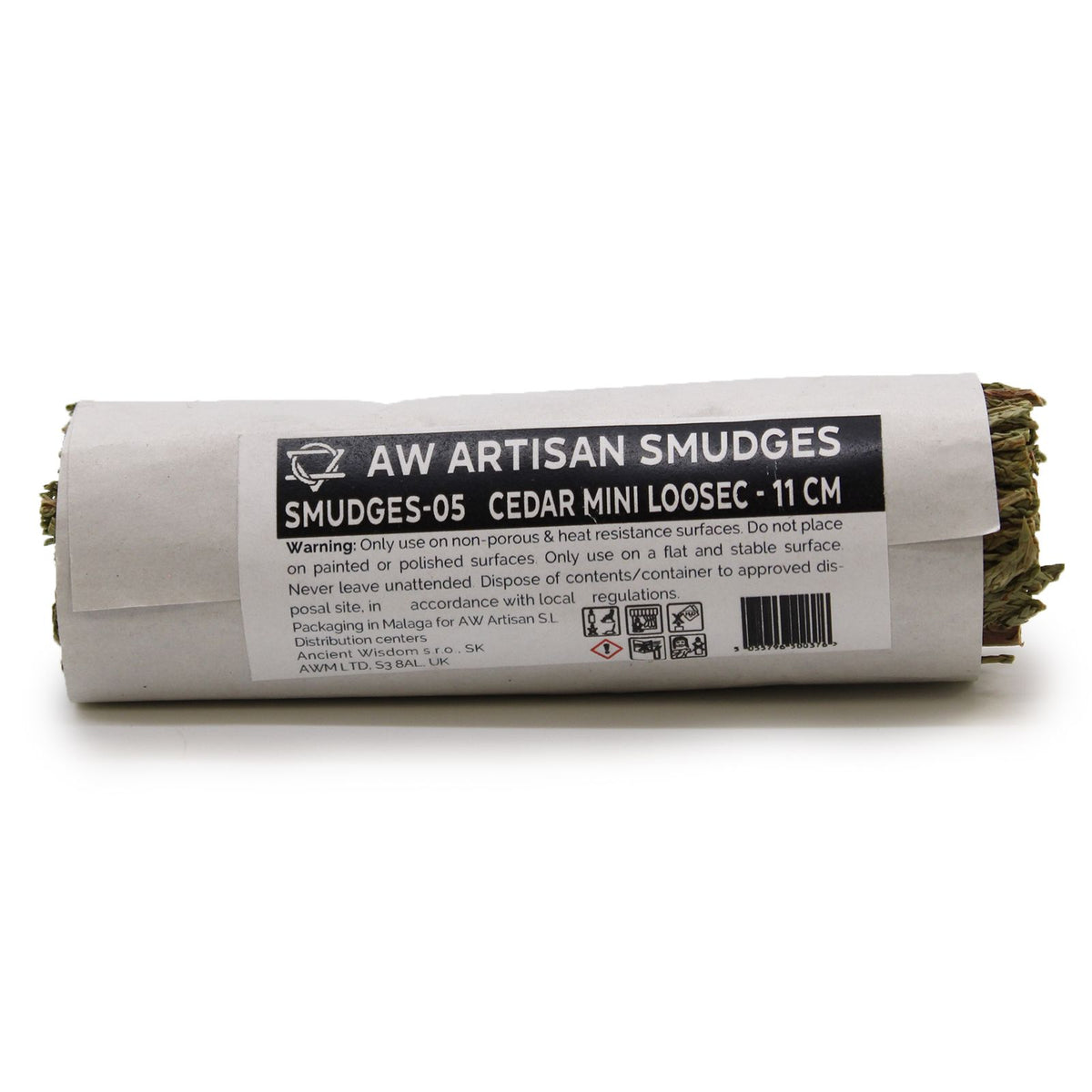 Cedar Mini Loose 11cm Smudge Stick