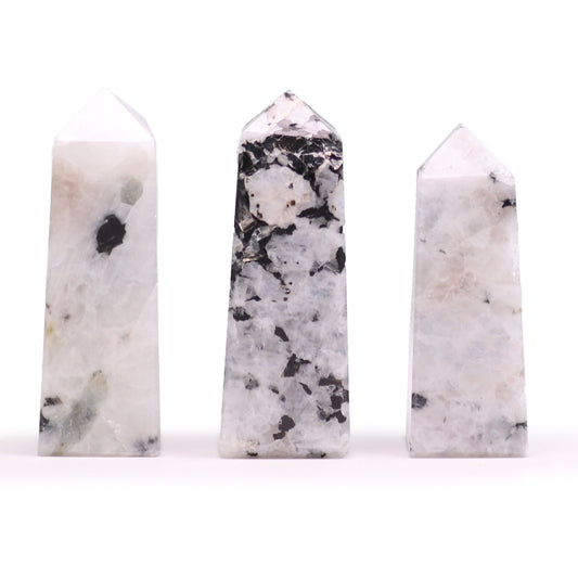 Moonstone Gemstone Obelisk 5cm