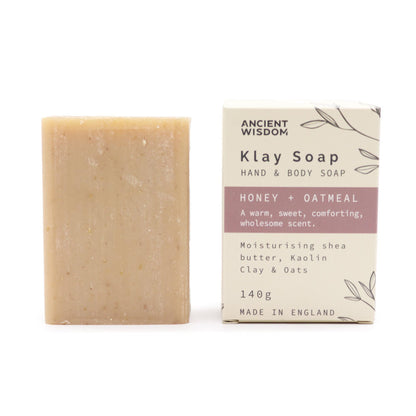 Honey & Oatmeal Clay Soap Bar
