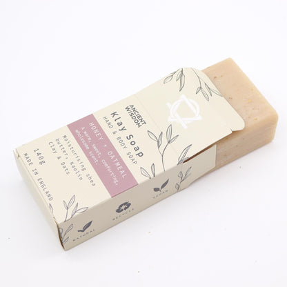 Honey & Oatmeal Clay Soap Bar