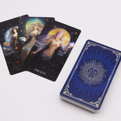 Goddess Arcana Tarot Cards with Guidebook
