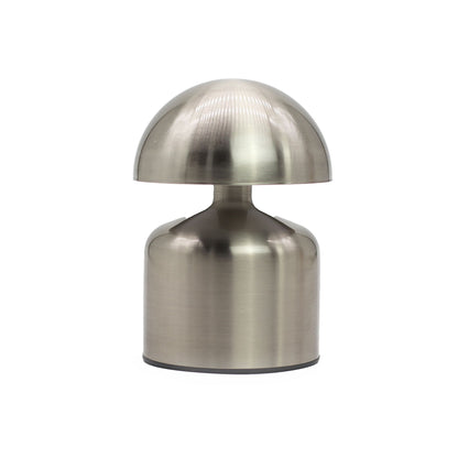 Soft Glow Dome Touch Lamp – Silver