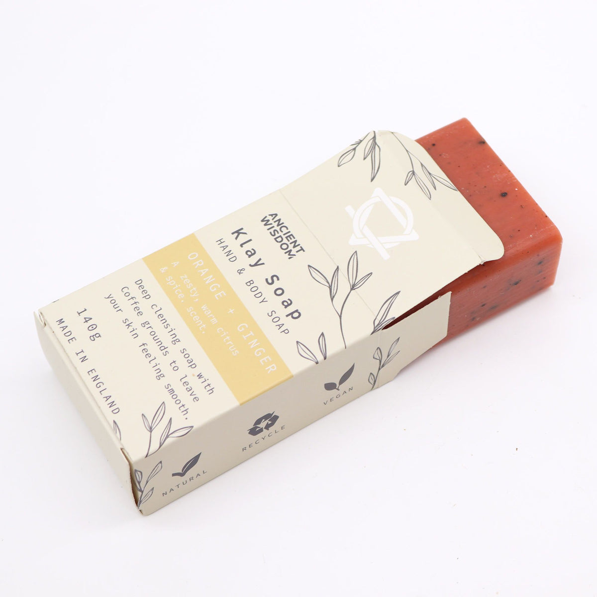 Orange & Ginger Clay Soap Bar