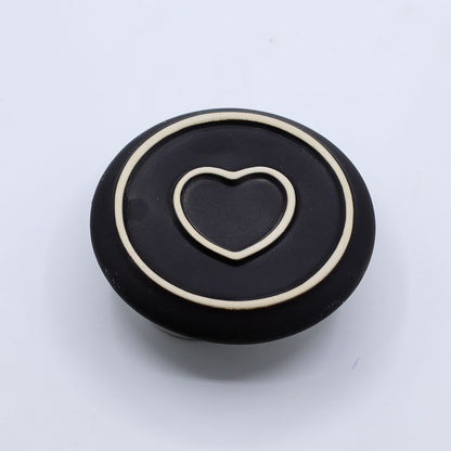 Ceramic Palo Santo & Incense Holder – White & Grey