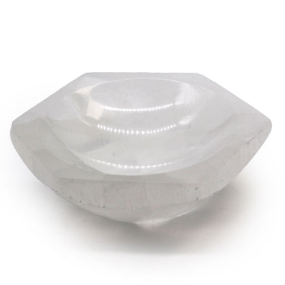 Selenite Hex Bowl 10cm