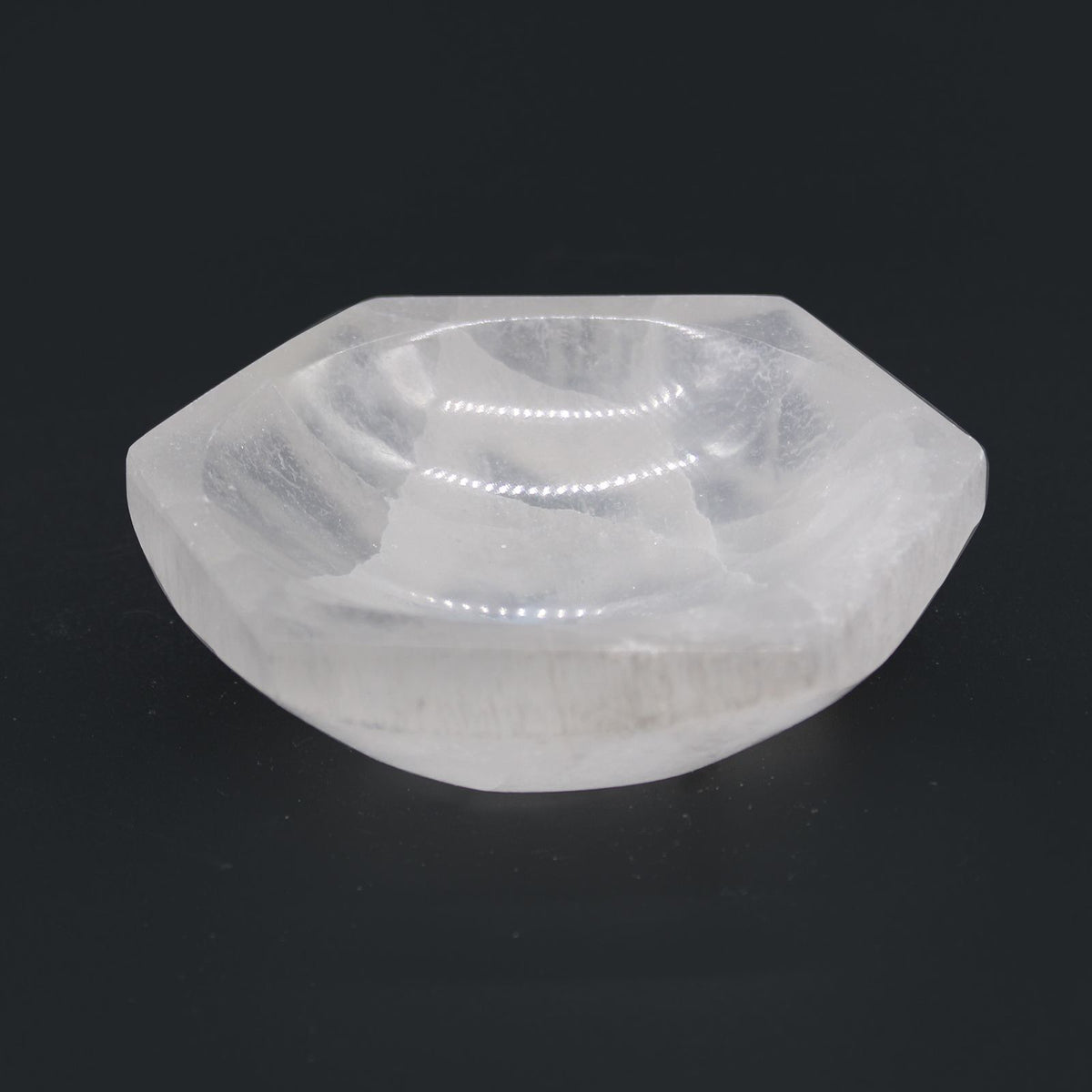 Selenite Hex Bowl 10cm