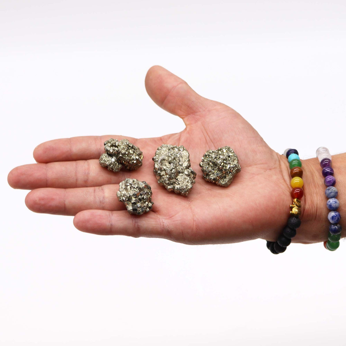 Peruvian Pyrite Stones – Medium