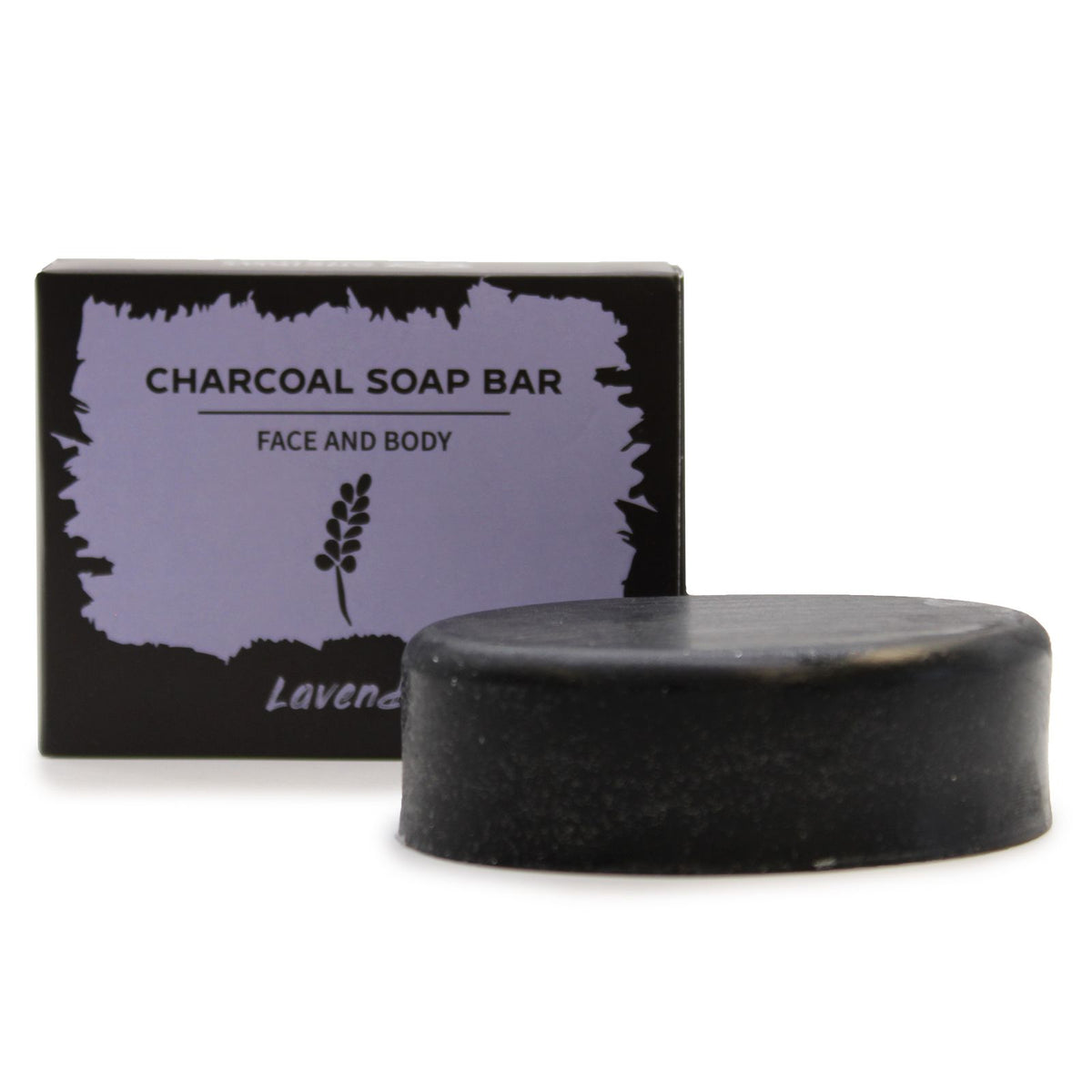 Lavender Charcoal Soap Bar 85g