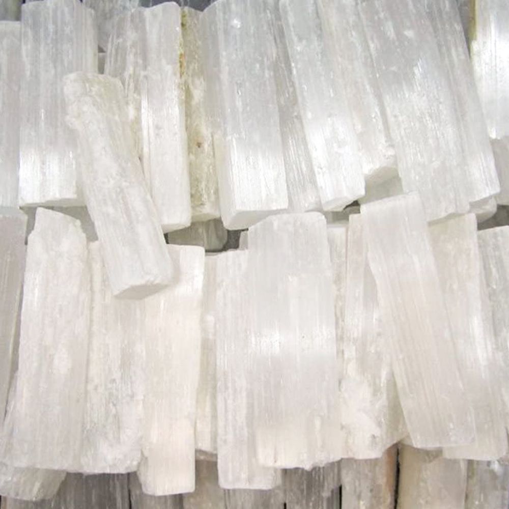 Natural Selenite Crystal Stick 7-10cm