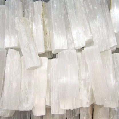 Natural Selenite Crystal Stick 7-10cm