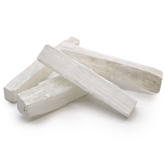 Natural Selenite Crystal Stick 7-10cm