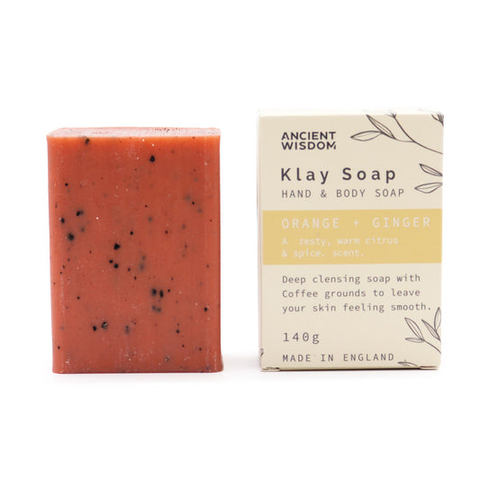 Orange & Ginger Clay Soap Bar